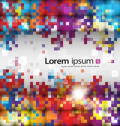 Abstract mosaic vector image