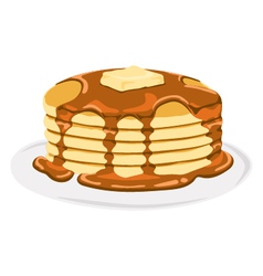 Pancake vector image