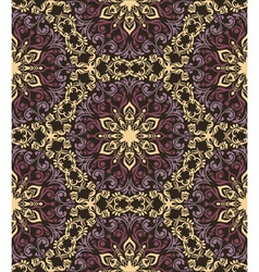 Vintage seamless pattern vector image