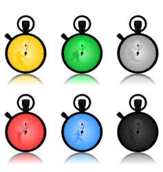 Stop watch2 vector image