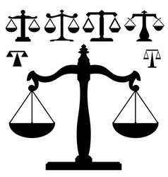 Scales vector image