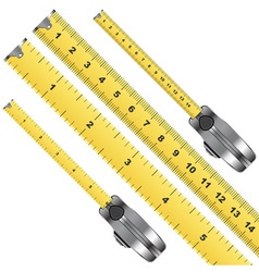 Tape measure vector image