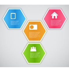 Infographic template business vector image
