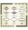 Set of design elements vector image