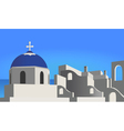 Greek Architecture vector image