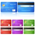 Credit Card two sides vector image
