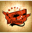 Retro Cinema Background vector image