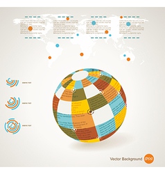 Detail infographic vector image