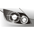 Modern luminescent vector image