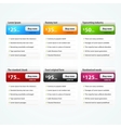 Elements for website vector image