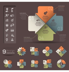 Infographic Element template vector image