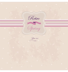 Vintage background vector image