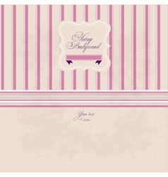 Vintage background vector image