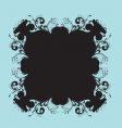 Floral elements vector image