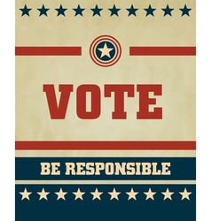 Vote vector image