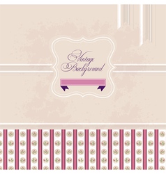 Vintage background vector image