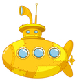 Submarine vector image