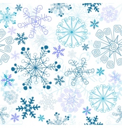 Christmas seamless pattern vector image