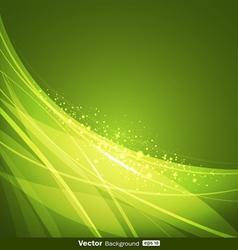 Abstract green background vector image