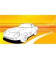 Sport car vector image