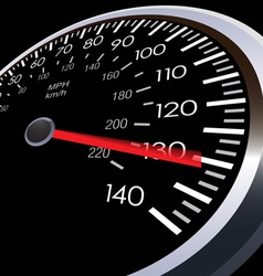 Speedometer vector image