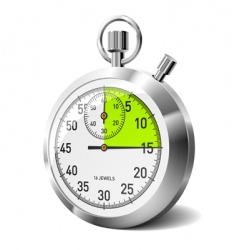 Stopwatch vector image