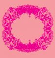 Baroque mirror vector image