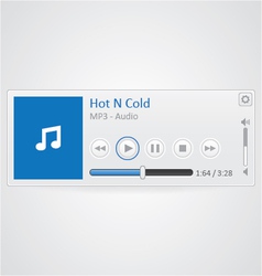 Music Player vector image