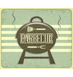 BBQ Menu BBQ Menu vector image