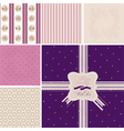 Vintage Retro Patterns vector image