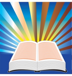 Holy bible vector image