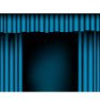 Open curtains Open curtains vector image