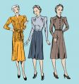 Vintage vector image