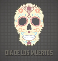 Day of the Dead Card and Wallpaper Day of the Dead Card and Wallpaper vector image