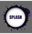Splash vector image
