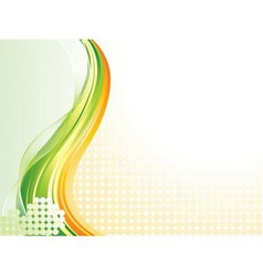 Wave pattern background vector image