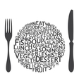 Set of cutlery icons vector image
