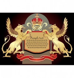 Heraldry Heraldry vector image