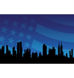 New york vector image