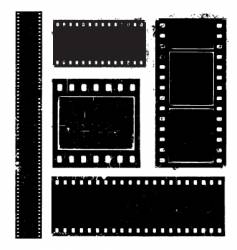 Film strip grunge vector image