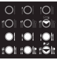 Etiquette Proper Table Setting vector image