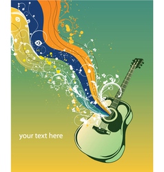 Concert poster vector image