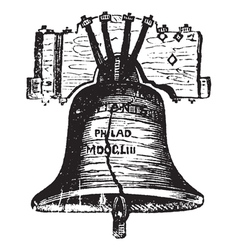 Liberty Bell USA vector image
