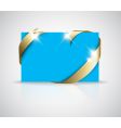 Christmas or wedding card Christmas or wedding card vector image