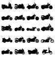 Motorcycles vector image