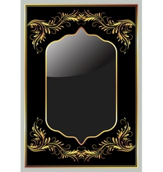 Luxury golden ornament vector image