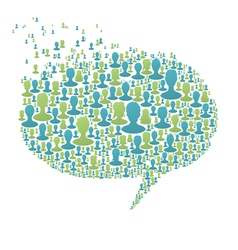 People Speech Bubble vector image