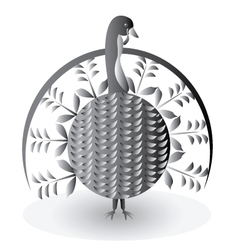 Thanksgiving turkey vector image