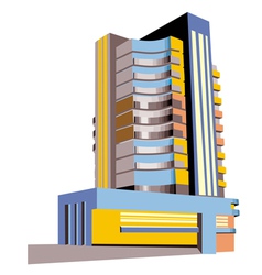 Skyscraper vector image