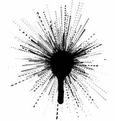 Big splat vector image